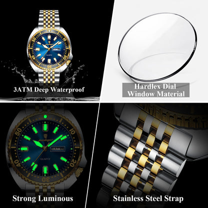 Montre de Luxe pour Homme Poedagar 682