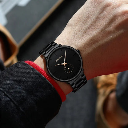 Montre Minimaliste CRRJU 2150 : Acier Inoxydable
