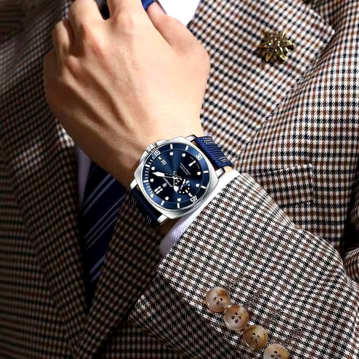 Montre Homme POEDAGAR 873 – Design Premium et Élégance Intemporelle