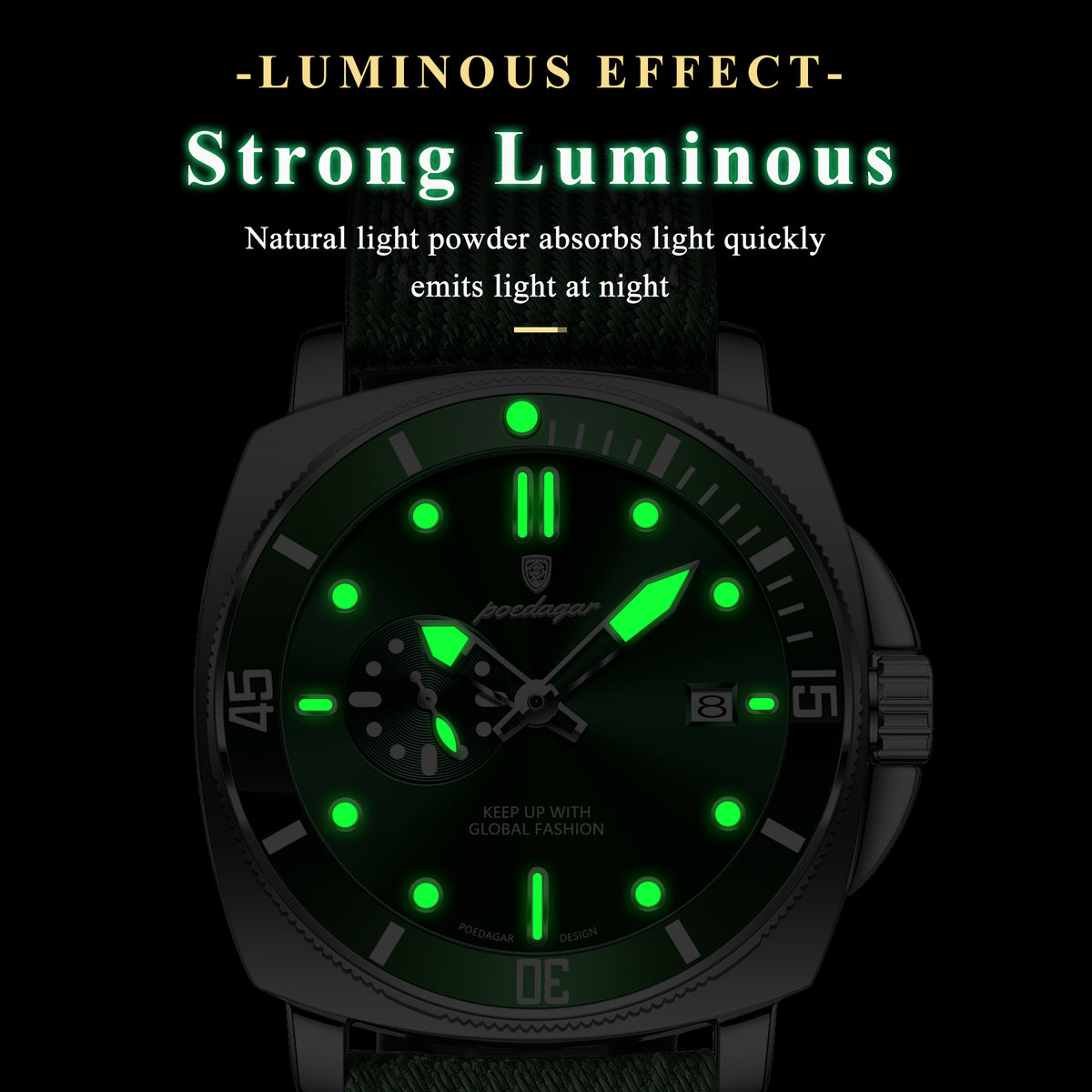 Montre Homme POEDAGAR 873 – Design Premium et Élégance Intemporelle